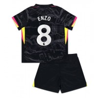 Maglie da calcio Chelsea Enzo Fernandez #8 Terza Maglia Bambino 2024-25 Manica Corta (+ Pantaloni corti)